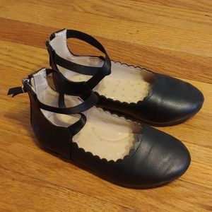Cat and Jack zip up flats